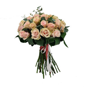 buchet 29 trandafiri roz