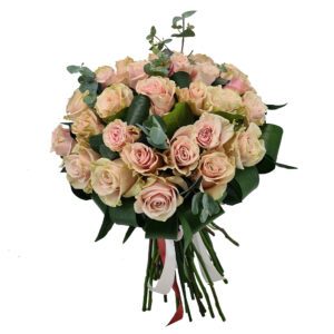 buchet 29 trandafiri roz