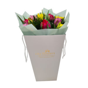 CityFlowers Bag 15 lalele duble